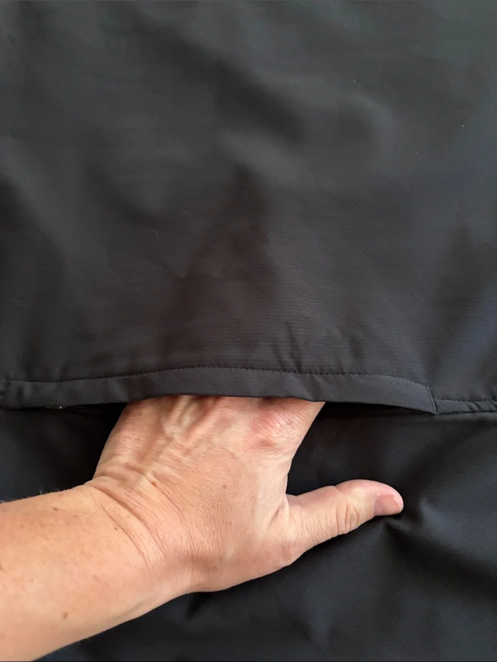 Reebok Golf Black 1/4 zip Jacket
